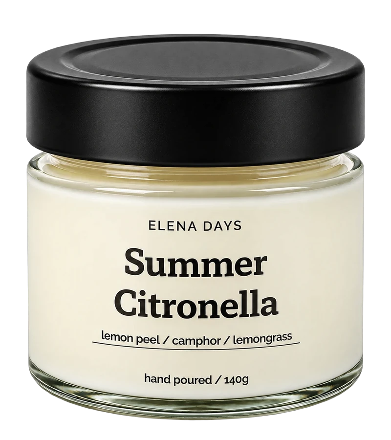 ELENA DAYS Summer Citronella Duftkerze